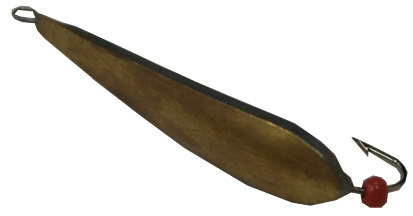 Blesna zimnyaya GOA Lodochka 40mm (vpajka) ZHeltyj 1 Blesna zimnyaya GOA Lodochka 40mm (vpajka) ZHeltyj 1