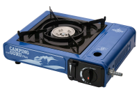 Плита газовая портативная в кейсе Camping Guru Plus (TS-233) с переходником синяя Плита газовая портативная в кейсе Camping Guru Plus (TS-233) с переходником синяя