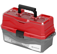 YAshchik dlya snastej Tackle Box trekhpolochnyj NISUS krasnyj YAshchik dlya snastej Tackle Box trekhpolochnyj NISUS krasnyj