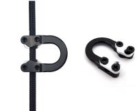 Petlya stal'naya Centershot chernaya