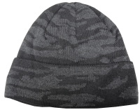 SHapka vyazannaya s otvorotom (chernyj kamuflyazh) SHapka vyazannaya s otvorotom (chernyj kamuflyazh)