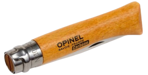 Nozh Opinel Tradition №10, uglerodistaya stal', buk2