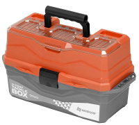 YAshchik dlya snastej Tackle Box trekhpolochnyj NISUS oranzhevyj YAshchik dlya snastej Tackle Box trekhpolochnyj NISUS oranzhevyj