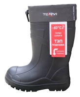 Sapogi Torvi EVA TEP t-60°C CHernyj s uteplyayushchej vstavkoj vkladysh zimnie Sapogi Torvi EVA TEP t-60°C CHernyj s uteplyayushchej vstavkoj vkladysh zimnie