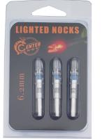 Hvostovik svetyashchijsya Centershot 6.2mm dlya luchnyh strel sinij 3sht.