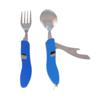 Nabor stolovyh priborov SLEDOPYT, v chekhle (lozhka, vilka, otkryvashka), na blistere Nabor stolovyh priborov SLEDOPYT, v chekhle (lozhka, vilka, otkryvashka), na blistere