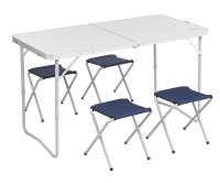 Nabor mebeli Premier Fishing stol 60h120sm AL+4 tabureta CT chekhol-Velcro (T-PR-FS-60x120+4-1) Nabor mebeli Premier Fishing stol 60h120sm AL+4 tabureta CT chekhol-Velcro (T-PR-FS-60x120+4-1)