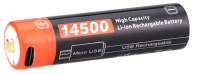 Akkumulyator FiTorch 14500 (750 mAh) s zaryadkoj USB Akkumulyator FiTorch 14500 (750 mAh) s zaryadkoj USB