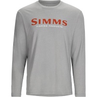 futbolka-simms-logo-ls-shirt-cinder-heather futbolka-simms-logo-ls-shirt-cinder-heather