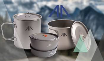 В продажу поступила титановая посуда GORAA