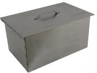 Koptil'nya Tonar (K-001) dvuhyarusnaya s poddonom dlya sbora zhira 450h280h240 (stal' 1,5mm) Koptil'nya Tonar (K-001) dvuhyarusnaya s poddonom dlya sbora zhira 450h280h240 (stal' 1,5mm)