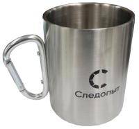 Kruzhka izotermicheskaya SLEDOPYT, s ruchkoj-karabinom 450 ml 1 Kruzhka izotermicheskaya SLEDOPYT, s ruchkoj-karabinom 450 ml 1