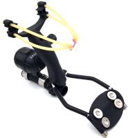 Rogatka Centershot s komplektom dlya boufishinga chernaya Rogatka Centershot s komplektom dlya boufishinga chernaya