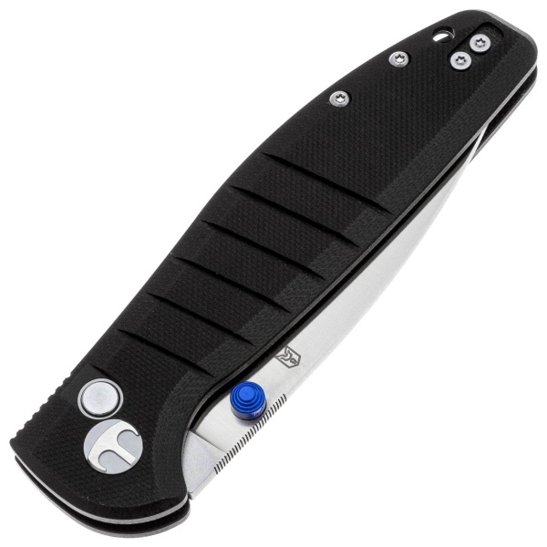 nozh-bestechman-goodboy-satin-stonewash-stal-d2-rukoyat-black-g10 4