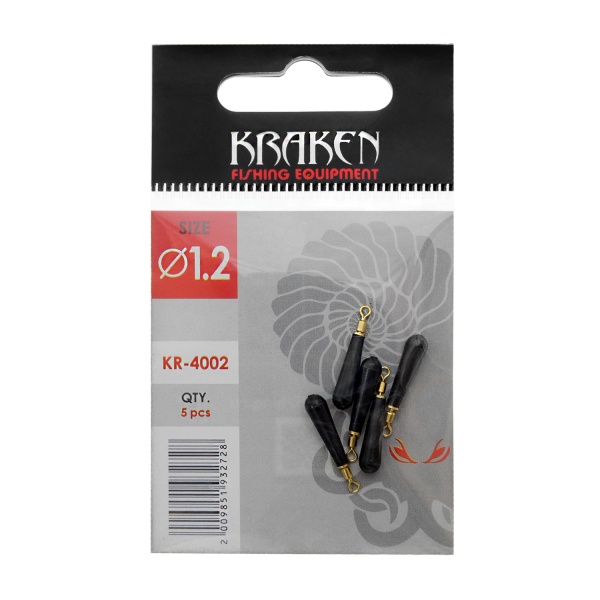 Фиксатор поплавка скользящий Kraken KR-4002 12  2 Фиксатор поплавка скользящий Kraken KR-4002 12  2