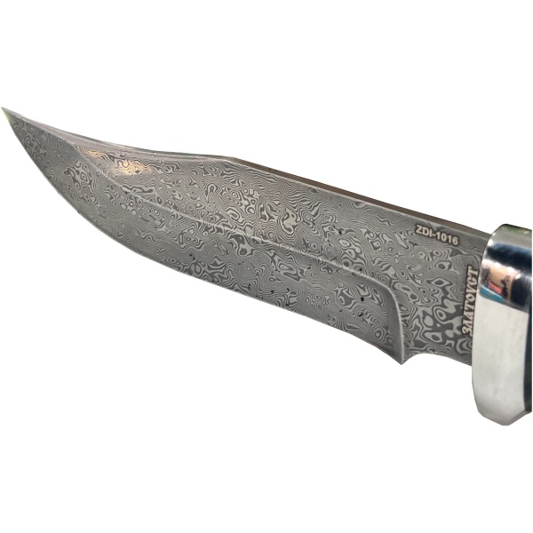nozh-air-klychok-1-damask-zdi-1016-alyuminij-karelskaya-bereza-s-vvertyshem 3