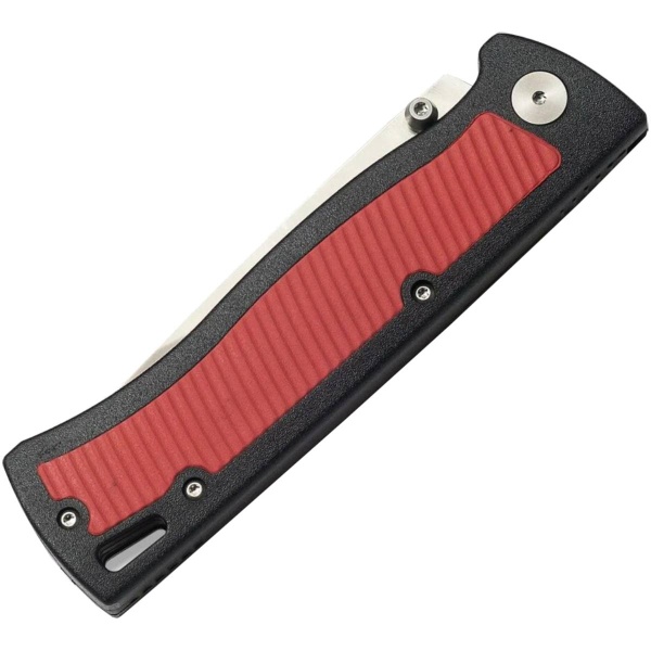 nozh-skladnoj-pp-kizlyar-mirazh-d2-polirovannyj-ehlastron-krasnyj 3