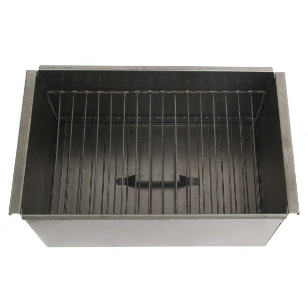 Koptil'nya Tonar (K-001) dvuhyarusnaya s poddonom dlya sbora zhira 450h280h240 (stal' 1,5mm)3 Koptil'nya Tonar (K-001) dvuhyarusnaya s poddonom dlya sbora zhira 450h280h240 (stal' 1,5mm)3