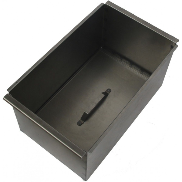 Koptil'nya Tonar (K-001) dvuhyarusnaya s poddonom dlya sbora zhira 450h280h240 (stal' 1,5mm)2 Koptil'nya Tonar (K-001) dvuhyarusnaya s poddonom dlya sbora zhira 450h280h240 (stal' 1,5mm)2