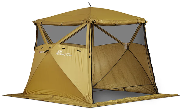 Kuhnya-shater HIGASHI Pyramid Camp Olive3 Kuhnya-shater HIGASHI Pyramid Camp Olive3