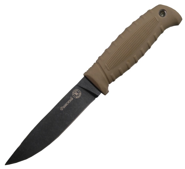 nozh-kizlyar-finskij-aus-8-chernyj-ehlastron-pesok 2