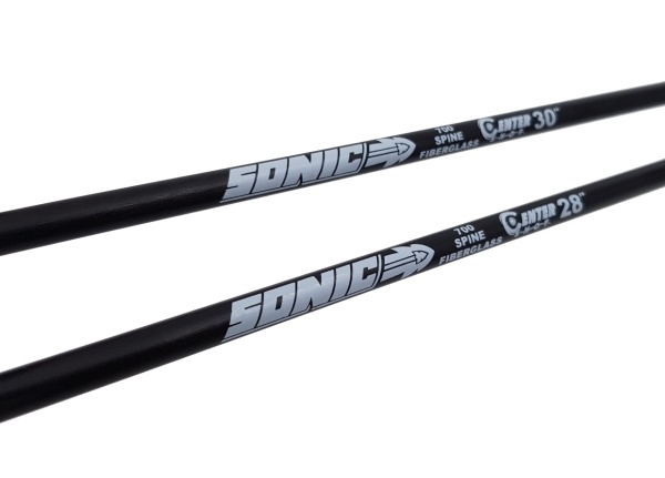 Strela luchnaya fiberglass Centershot Sonic 28 operenie Parabolic 33 Strela luchnaya fiberglass Centershot Sonic 28 operenie Parabolic 33