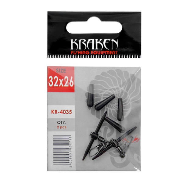 Крепление поплавка глухое Kraken KR-4035 32х26 Крепление поплавка глухое Kraken KR-4035 32х26