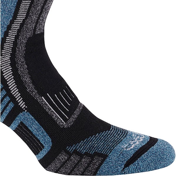 noski-accapi-trekking-ultralight-crew-black-turquoise-melange 2 noski-accapi-trekking-ultralight-crew-black-turquoise-melange 2