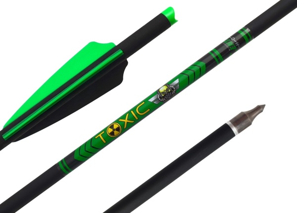 Strela arbaletnaya miks karbon Centershot Toxic 20 Half Moon Nock4