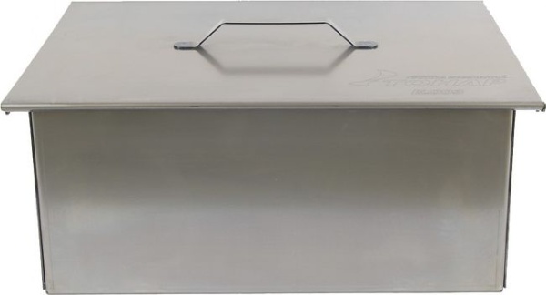 Koptil'nya Tonar (K-003) dvuhyarusnaya s poddonom dlya sbora zhira 380h280h170 (stal' 1,5mm)2 Koptil'nya Tonar (K-003) dvuhyarusnaya s poddonom dlya sbora zhira 380h280h170 (stal' 1,5mm)2