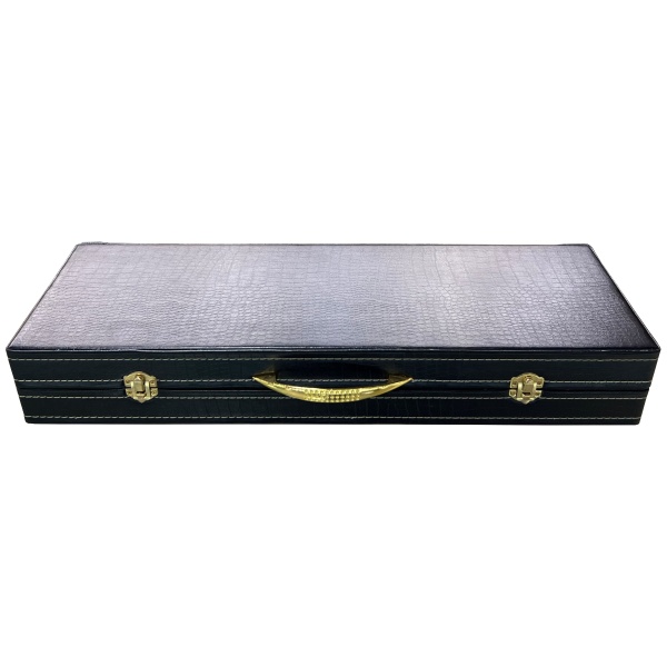 SHashlychnyj nabor Poddubnyj №10 Kozha chernyj proshityj 2 SHashlychnyj nabor Poddubnyj №10 Kozha chernyj proshityj 2