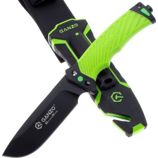 Nozh turisticheskij Ganzo G8012V2-LG s parakordom3