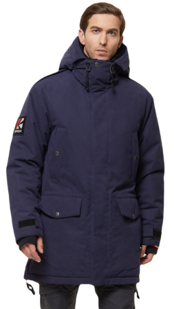 Kurtka Bask YENISEI V2 uteplyonnaya, sinij TMN