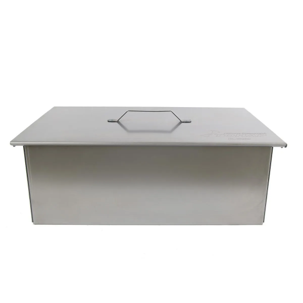 Koptil'nya Tonar (K-002) dvuhyarusnaya s poddonom dlya sbora zhira 450h280h170 (stal' 1,5mm)2 Koptil'nya Tonar (K-002) dvuhyarusnaya s poddonom dlya sbora zhira 450h280h170 (stal' 1,5mm)2