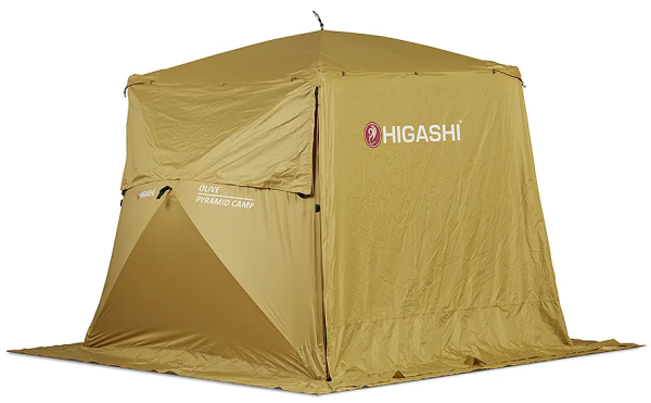 Kuhnya-shater HIGASHI Pyramid Camp Olive2 Kuhnya-shater HIGASHI Pyramid Camp Olive2