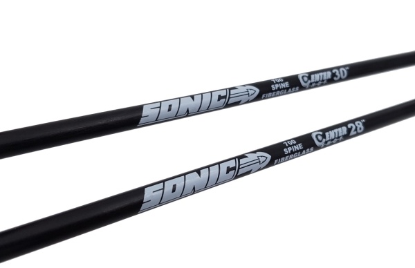 Strela luchnaya fiberglass Centershot Sonic 26 operenie Parabolic 35