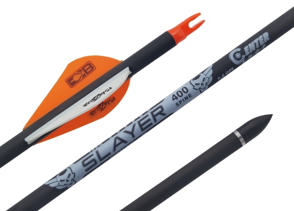 Strela luchnaya karbonovaya Centershot Slayer 400 operenie Blazer 25