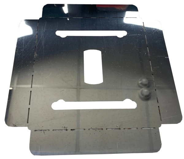 Ekran vetrozashchitnyj otrazhayushchij Sibtermo dlya gazovoj plitki Gefest 2 Ekran vetrozashchitnyj otrazhayushchij Sibtermo dlya gazovoj plitki Gefest 2