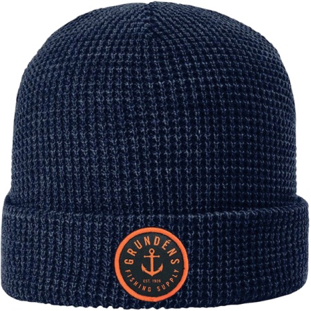 shapka-grundens-anchor-waffle-beanie-navy shapka-grundens-anchor-waffle-beanie-navy